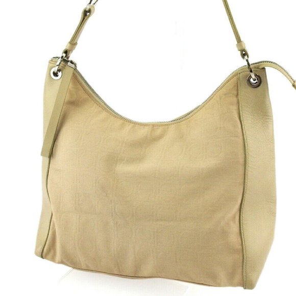 Authentic Salvatore Ferragamo Shoulder bag one shoulder bag USED